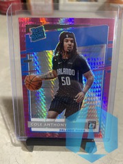 2020-21 Donruss Optic Rookie Pink Hyper Prizm Holo Cole Anthony #165 RC SP